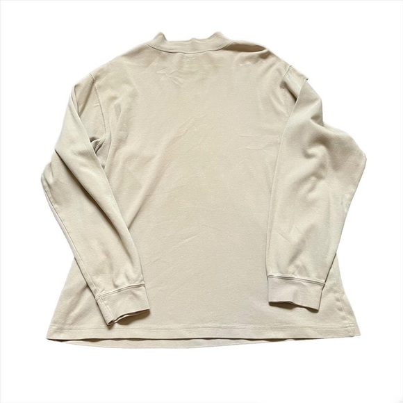 Roundtree & Yorke khaki turtleneck - Picture 3 of 4